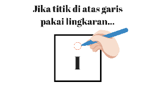 Mengintip Kepribadian dari Cara Membubuhkan Titik pada Huruf i