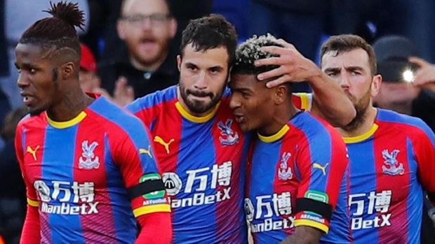 Crystal Palace sempat unggul 1-0 di babak pertama.