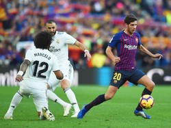 Barcelona Unggul 2-0 atas Madrid di Babak Pertama El Clasico