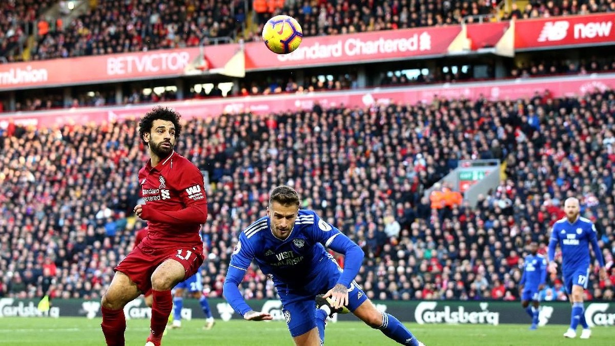 Liverpool menang telak 4-1 atas Cardiff City di lanjutan Liga Inggris. (Foto: Jan Kruger/Getty Images)