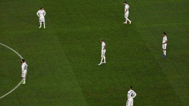 Real Madrid disebut Julen Lopetegui punya peluang untuk mengubah keadaan di awal babak kedua.