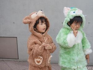 Bikin gemes! Ratusan Anak Parade Kostum Halloween di Harajuku