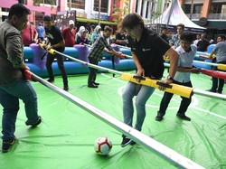 Fernando Morientes Ramaikan Nobar El Clasico di Surabaya