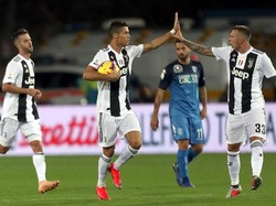 Hasil Empoli vs Juventus: Dua Gol Ronaldo Menangkan Bianconeri