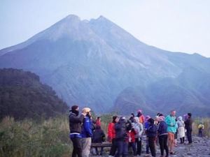 Menikmati Pagi di Lereng Gunung Merapi Yogyakarta