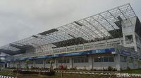 Melihat Venue Jakabaring Porak-Poranda Diterjang Angin Kencang