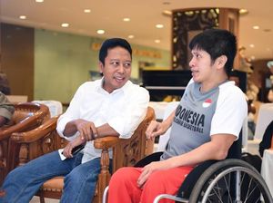 Rommy Peringati Sumpah Pemuda Bersama Atlet Disabilitas