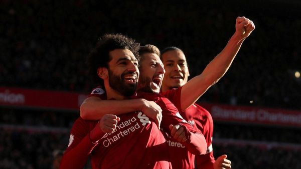 SMS Antar Liverpool ke Puncak Klasemen Liga Inggris