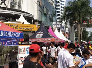 Hari Sumpah Pemuda, Polres Jaksel Sosialisasi Anti-Narkoba di CFD