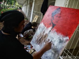 Aksi Perupa di Hari Sumpah Pemuda Aksi Perupa di Hari Sumpah Pemuda