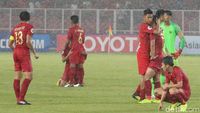 Potret Kesedihan Timnas Indonesia U-19