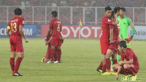 Potret Kesedihan Timnas Indonesia U-19