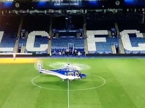 Penampakan Terakhir Helikopter Bos Leicester City Sebelum Jatuh