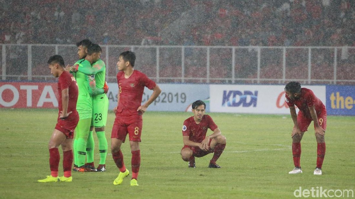 Indonesia kalah 0-2 dari Jepang di perempatfinal Piala Asia U-19. (Foto: Ari Saputra)