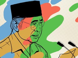 20 Tahun Jadi Penulis Pidato Presiden Soeharto