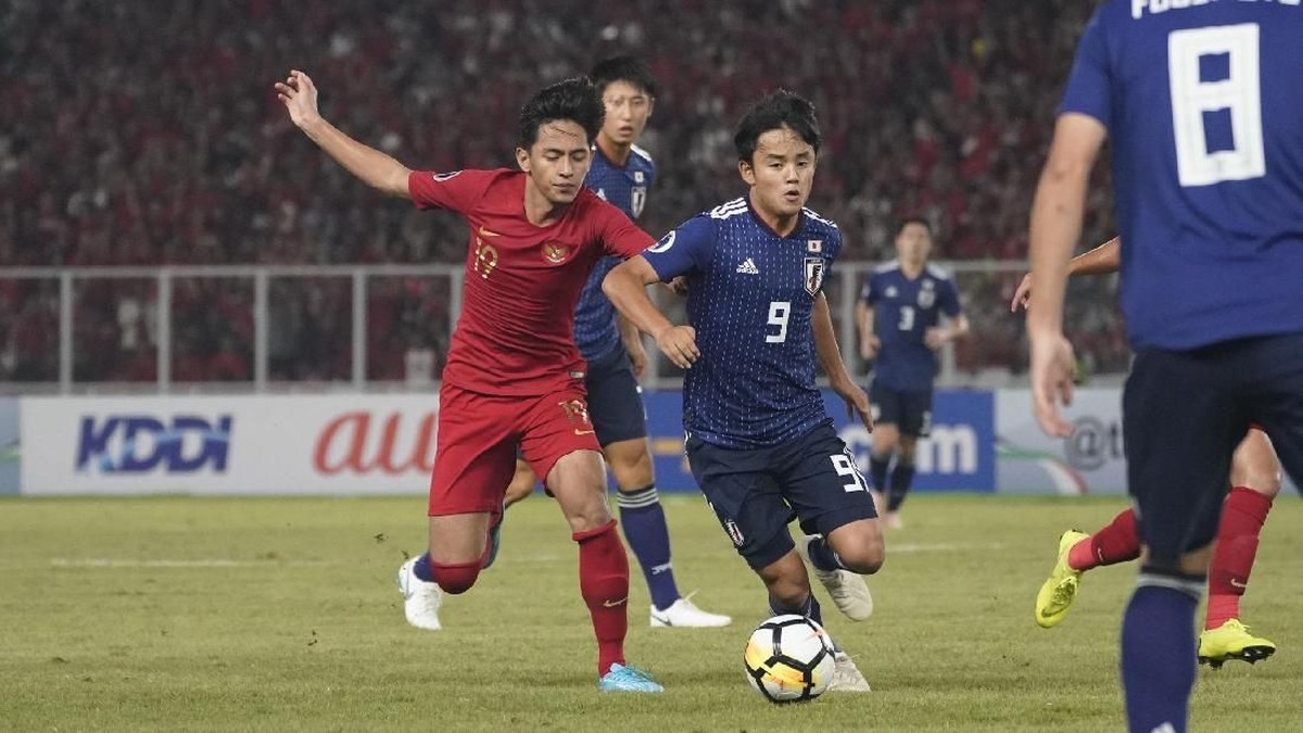 Timnas Indonesia kalah dari Jepang di perempatfinal Piala Asia U-192018. (Foto: AFC Media)