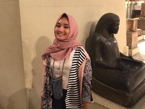 Waktu Senggang di Mesir, Fatin Jalan-jalan ke Muesum di Kairo