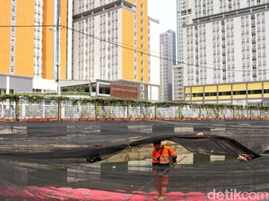 Waring Dicopot, Kali Item akan Diturap Beton Waring Dicopot, Kali Item akan Diturap Beton