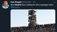 Lopetegui yang belakangan dirumorkan bakal dipecat, bakal ditunggu kelanjutan nasibnya oleh banyak fans Madrid usai dihajar Barcelona. (Foto: Twitter @ivanlotti)