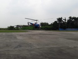 Helikopter Kapolda Jambi Mendarat Darurat di Hutan!