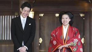 Momen Terakhir Jadi Putri Jepang, Ayako Pakai 3 Gaun Saat Nikahi Pria Biasa