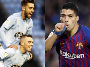 Istri Lahiran, Suarez-Iago Aspas Kompak Bikin Hat-trick