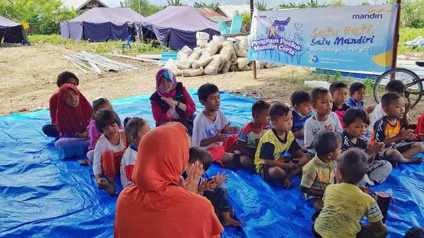 Pemulihan trauma Anak-anak Korban Gempa