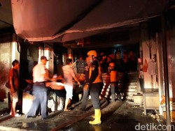 Kebakaran Pasar Legi Diduga dari Korsleting Listrik di Lantai 2