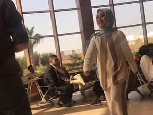 Tiba di Mesir, Fatin Syuting Klip dengan 7 Penyanyi dari Negara Lain Tiba di Mesir, Fatin Syuting Klip dengan 7 Penyanyi dari Negara Lain
