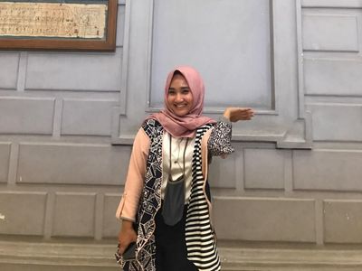 Keseruan Fatin saat Kunjungi Museum di Kairo
