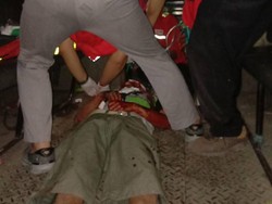 Dua Orang Bersimbah Darah Jadi Korban Pembacokan di Surabaya