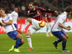 Hasil Milan vs Sampdoria: Rossoneri Menang 3-2 di San Siro