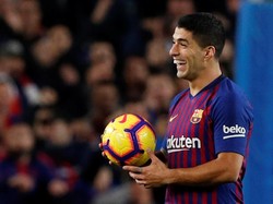 Barcelona kini bisa tenang usai ditinggal Messi yang sedang cedera. Luis Suarez siap membawa Blaugrana berpesta di tiap pertandingannya. (Foto: Albert Gea/Reuters)
