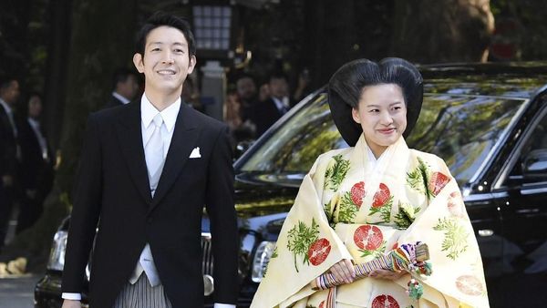Foto: Pernikahan Putri Jepang yang Rela Tinggalkan Kerajaan Demi Orang Biasa