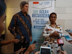 Puja-puji John Kerry buat Jokowi dan Susi soal Masa Depan Laut