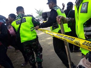 Lokasi Evakuasi Lion Air di Karawang Disterilkan, Garis Polisi Dipasang