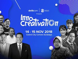 Live Streaming Innocreativation Hari Kedua, Banjir Pembicara Tenar