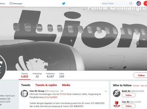 Berduka, Akun Medsos Lion Air Hitam Putih