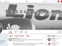 Berduka, Akun Medsos Lion Air Hitam Putih