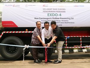 Pertamina Pasok Produk EXDO-4 untuk Pabrik Ban di Bogor