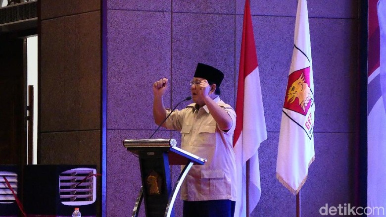 Beredar Video Prabowo Salah Sebut Sila Ke-4 Pancasila, Ini Kata Timses