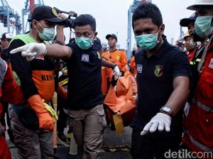 2 Kantong Jenazah Lion Air JT 610 Kembali Dibawa dari Tj Priok