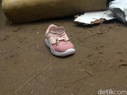 Sepatu Pink Bocah Ditemukan Petugas Evakuasi Lion Air JT 610