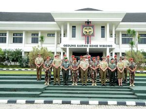 Danjen Kopassus Terima Kunjungan KSAD Australia Bahas Kerja Sama