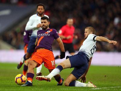 City Menangi Duel Ketat Lawan Tottenham di Wembley yang Gundul