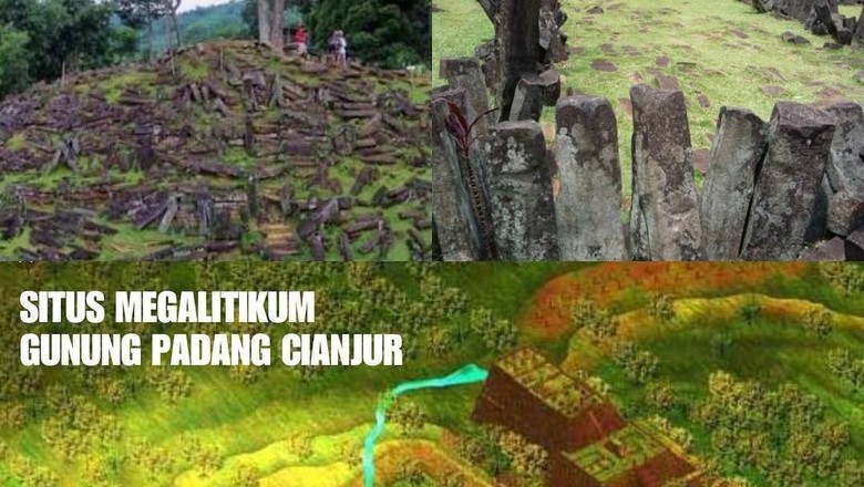 Situs Gunung Padang, Cianjur (Ridwan Kamil/Instagram) Situs Gunung Padang, Cianjur (Ridwan Kamil/Instagram)