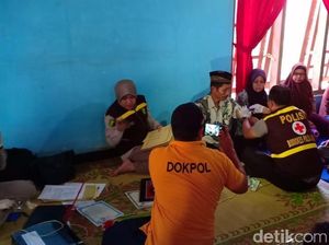 Tim DVI Ambil Sampel Ortu Pramugari Alfiani untuk Identifikasi
