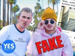Foto Justin Bieber Makan Burrito dengan Cara Salah Ternyata Cuma Prank