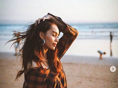Potret Liburan Conchita Carolina di Bali