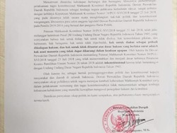 Wakil Ketua DPD Sebut DPR-MPR Juga Minta MK Ditinjau Ulang